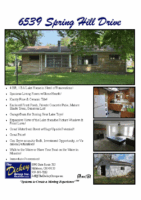 6539SpringHillFlyer